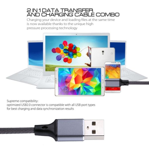 SAS6621H_5.jpg For Samsung, Huawei, Xiaomi, HTC, LG, Sony, Lenovo and other Smartphones, Micro USB Red, Micro USB White, Micro USB Black, Micro USB Pink, Micro USB Grey, Micro USB Blue