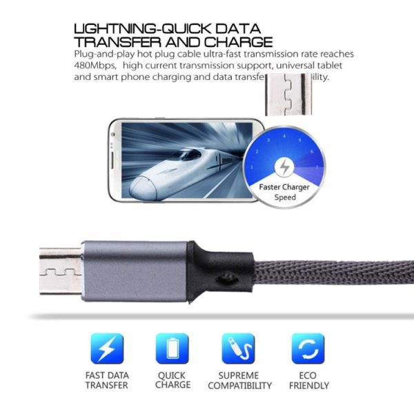 SAS6621H_6.jpg For Samsung, Huawei, Xiaomi, HTC, LG, Sony, Lenovo and other Smartphones, Micro USB Red, Micro USB White, Micro USB Black, Micro USB Pink, Micro USB Grey, Micro USB Blue